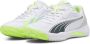 PUMA NOVA Court Unisex Sportschoenen White-Luminous Blue-Fizzy Apple-Shadow Gray - Thumbnail 2