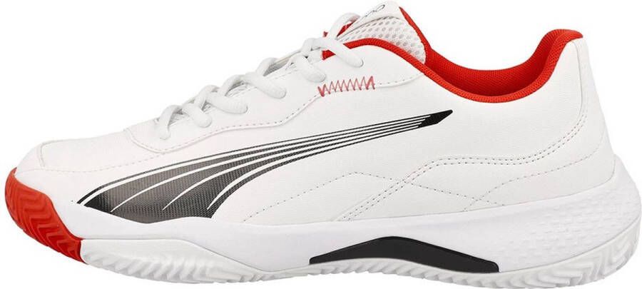 PUMA Nova Smash Padelschoenen Wit 1 2 Man