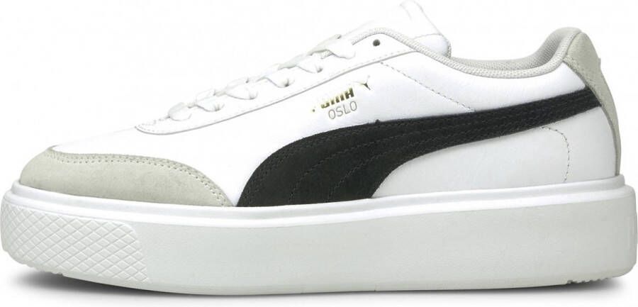 PUMA Oslo Maja Revive Wn's Lage sneakers Leren Sneaker Dames Wit