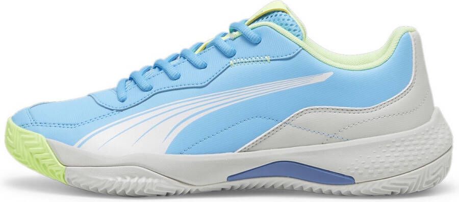 PUMA Padelschoen Nova Smash Heren Blauw Grijs