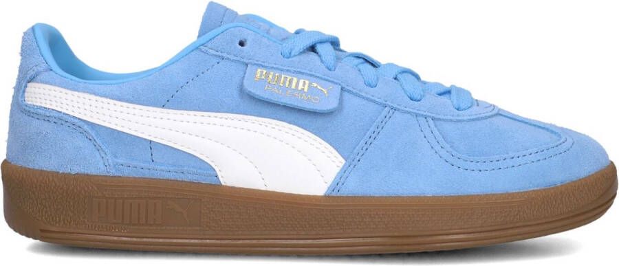 PUMA Palermo Lth Sneakers Dames Lichtblauw