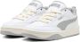 PUMA Park Lifestyle Unisex Sneakers White-Smokey Gray-Sugared Almond - Thumbnail 5