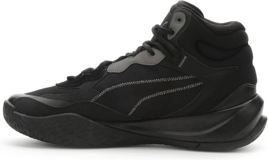 PUMA Playmaker Pro Mid Basketbal Schoenen Black Unisex