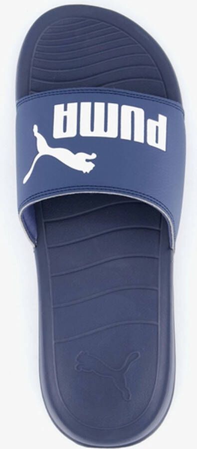 PUMA Popcat 20 Inky Blue badslippers Blauw