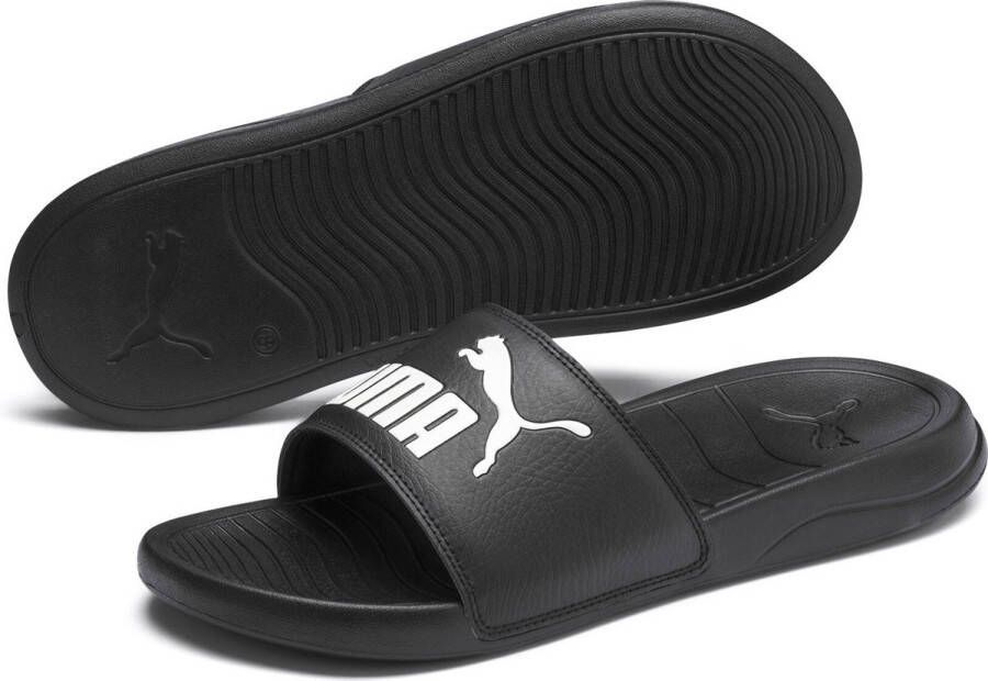 PUMA Popcat 20 Unisex Slippers Black- White