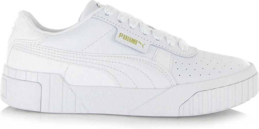 Puma Cali Dames Schoenen White Leer Foot Locker