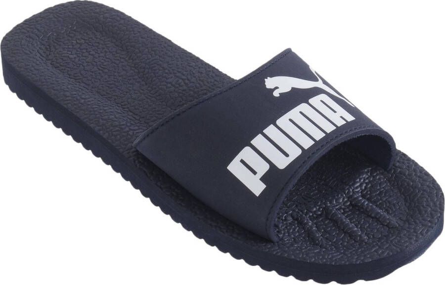 PUMA PureCat Slippers Unisex Blauw Wit