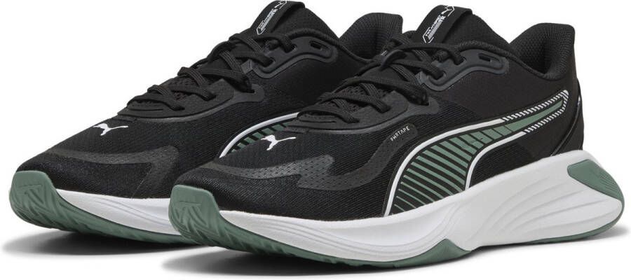 PUMA PWR Hybrid TR Unisex Sportschoenen Black-Green Moon- White