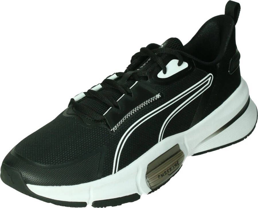 PUMA PWRFrame TR 3 Heren Sportschoenen Black- White-Strong Gray