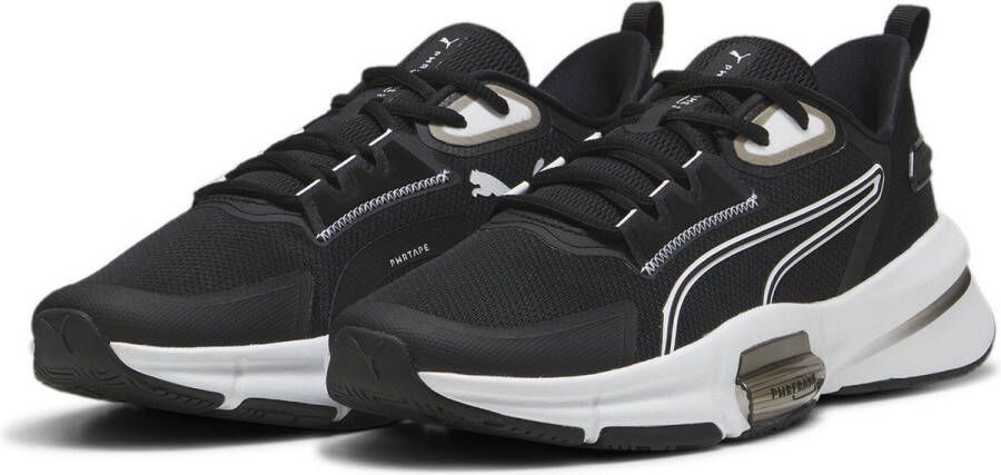 PUMA PWRFrame TR 3 Heren Sportschoenen Black- White-Strong Gray