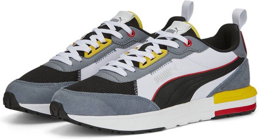 PUMA Sportschoenen voor heren R22 GRAY TILE 383462 20 Zwart