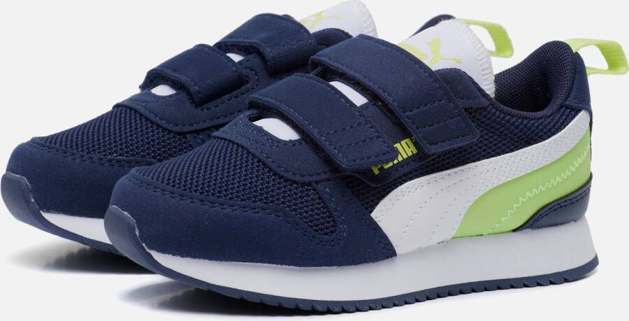 PUMA R78 V PS Sneakers blauw Textiel Heren