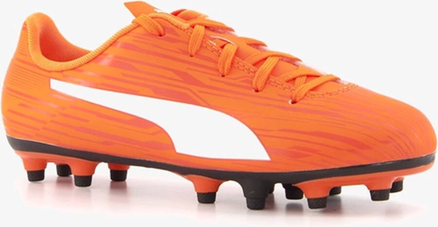 PUMA Rapido III kinder voetbalschoenen MG Oranje Maat Uitneembare zool37