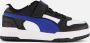 Puma RBD Game Low sneakers zwart wit kobaltblauw Jongens Meisjes Imitatieleer 29 - Thumbnail 2