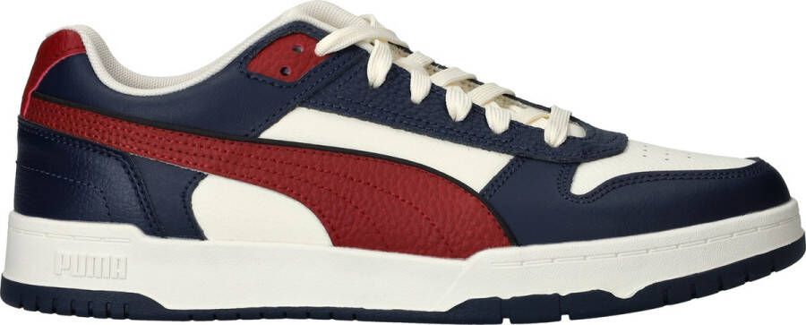 PUMA RBD Game Low Unisex Sneakers Club Navy-Intense Red-Warm White