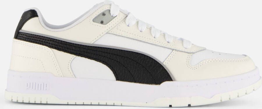 PUMA RBD Game Low Unisex Sneakers White- Black-Vapor Gray