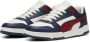 PUMA RBD Game Low Unisex Sneakers Club Navy-Intense Red-Warm White - Thumbnail 4