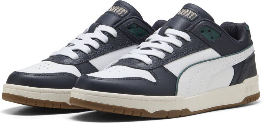 PUMA RBD Game Low Unisex Sneakers New Navy- White-Dark Myrtle