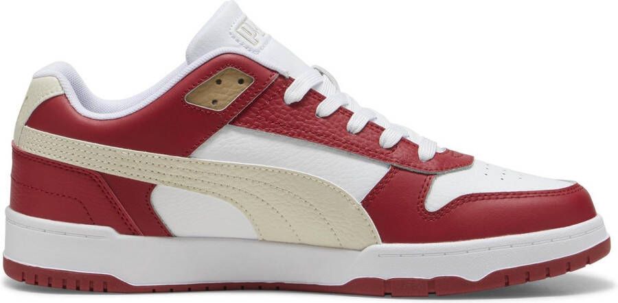 PUMA RBD Game Low Unisex Sneakers White-Club Red-Alpine Snow