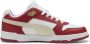 PUMA RBD Game Low Unisex Sneakers White-Club Red-Alpine Snow - Thumbnail 1