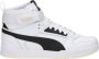 Puma Revolutionaire Basketbal-geïnspireerde Sneakers White - Thumbnail 2