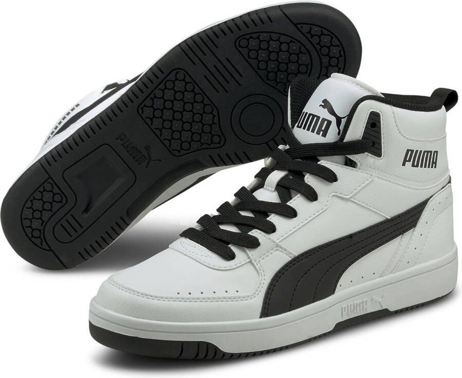 PUMA Rebound JOY Unisex Sneakers Dark Shadow- Black- White