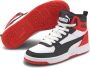 PUMA Rebound JOY Jr Unisex Sneakers White Black HighRiskRed - Thumbnail 2