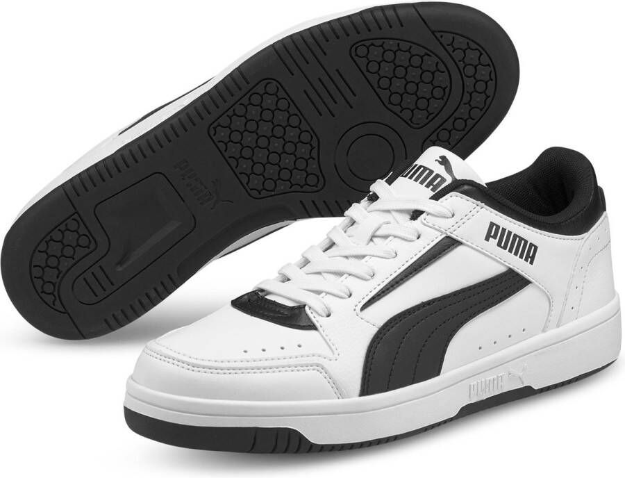 PUMA Rebound Joy Low Sneakers Wit Zwart