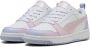 PUMA Rebound V6 Lo Blurry Dreams Jr Sneakers White-Rose Mauve-Cool Weather - Thumbnail 2