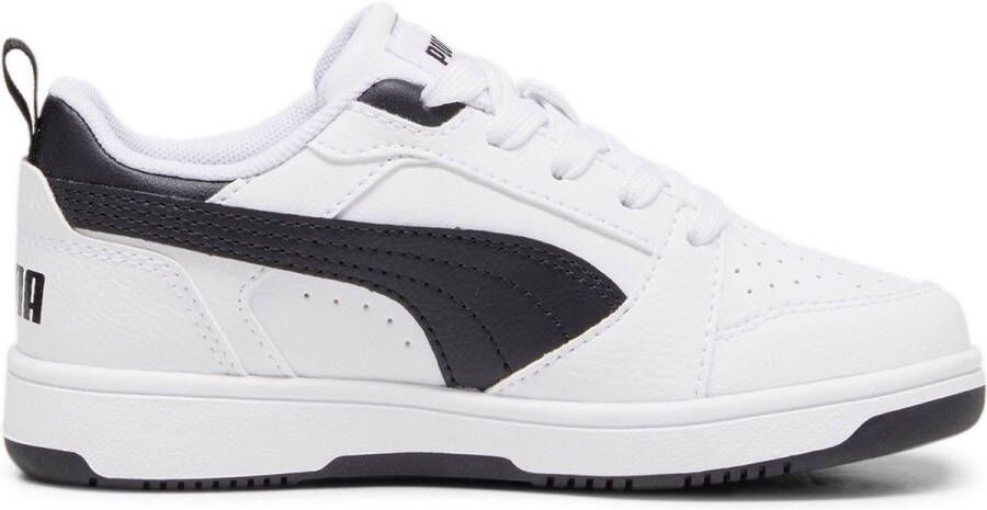 PUMA Rebound V6 Lo Jr FALSE Sneakers White- Black- Black