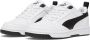 Puma Rebound V6 Low Fashion sneakers Schoenen white black black maat: 36 beschikbare maaten:36 37.5 38.5 39 - Thumbnail 2