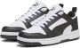 Puma Rebound V6 Low Jr Fashion sneakers Schoenen white black maat: 37.5 beschikbare maaten:37.5 - Thumbnail 2