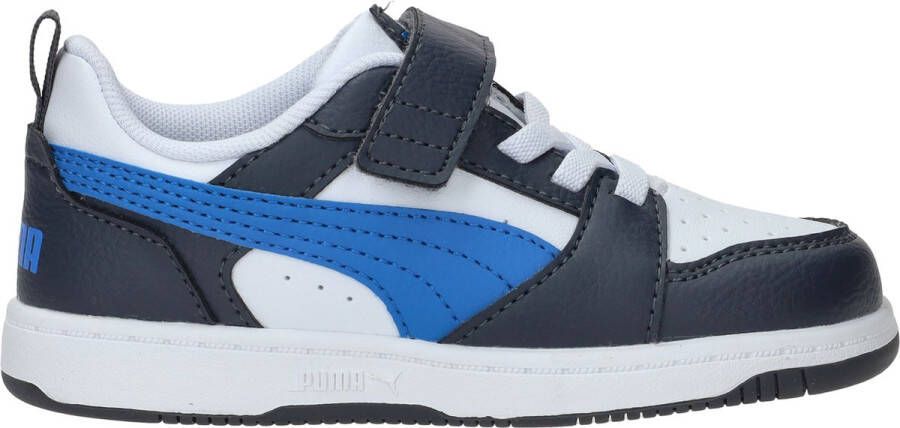 PUMA Rebound V6 Lo Sneakers Jongens Blauw