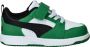 Puma Rebound V6 Lo AC+ Inf sneakers wit zwart groen - Thumbnail 2