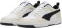 Puma Rebound V6 Low sneakers wit zwart offwhite - Thumbnail 7