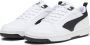 PUMA Rebound v6 Low Unisex Sneakers White- Black- Black - Thumbnail 2