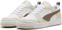 PUMA Rebound v6 Low Unisex Sneakers White-Totally Taupe-Alpine Snow - Thumbnail 2