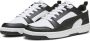 PUMA Rebound v6 Low Unisex Sneakers White- Black- White - Thumbnail 2