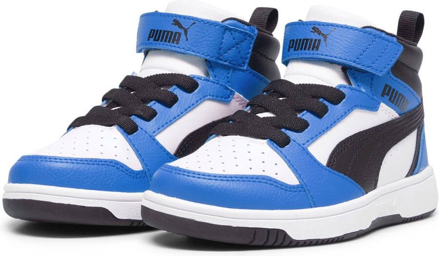 PUMA Rebound V6 Mid AC+ PS FALSE Sneakers White- Black-Racing Blue