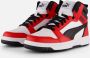 Puma Rebound V6 Mid Jr White Black for All Time Red Fashion sneakers Schoenen weiß maat: 37.5 beschikbare maaten:36 37.5 38.5 39 - Thumbnail 12