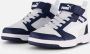 PUMA Rebound v6 Mid Sneakers blauw Imitatieleer Heren - Thumbnail 1