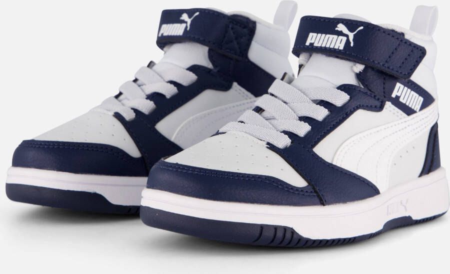 PUMA Rebound v6 Mid Sneakers blauw Imitatieleer Heren - Foto 1