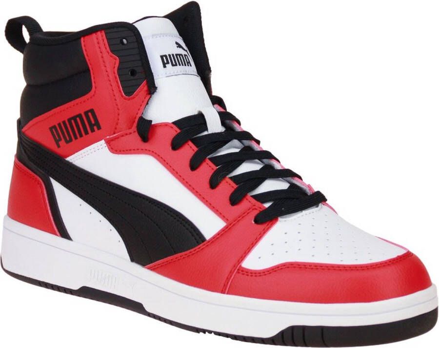 PUMA Rebound V6 Rood-Zwart-Wit