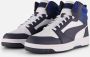 Puma Rebound v6 sneakers wit zwart kobaltblauw - Thumbnail 2