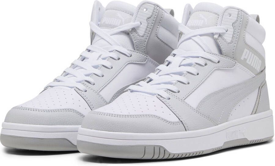 Puma Rebound V6 Sneakers Schoenen white arch gray maat: 42.5 beschikbare maaten:41 42.5 43 44.5 45 46