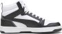 PUMA Rebound v6 Unisex Sneakers White- Black-Shadow Gray- White - Thumbnail 2