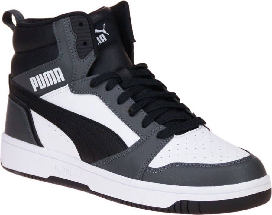 PUMA Rebound V6 Wit-Grijze Sneaker