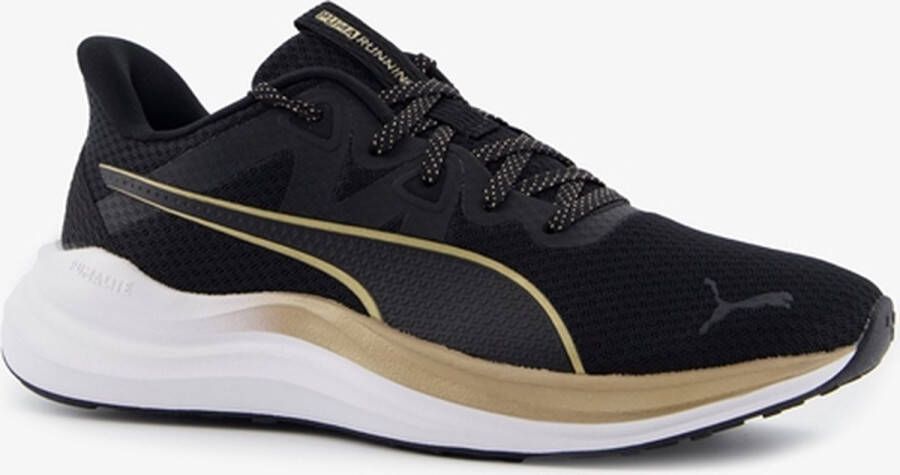 PUMA Reflect Lite dames hardloopschoenen zwart Uitneembare zool