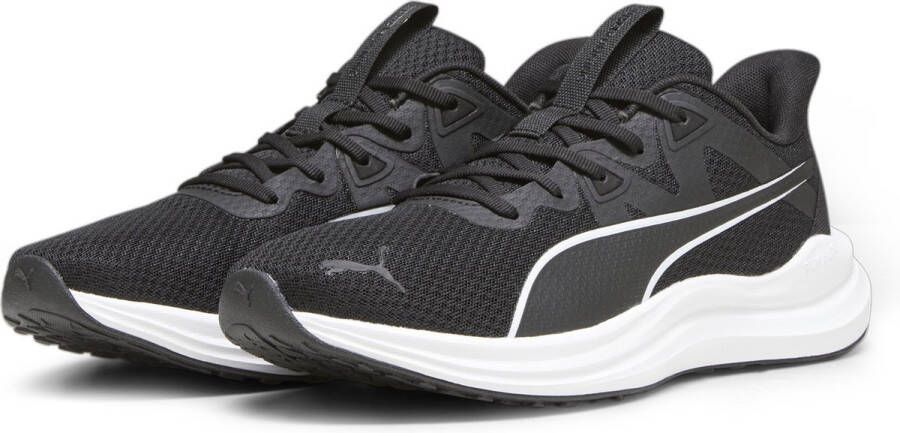 PUMA Reflect Lite Unisex Sportschoenen Black- White