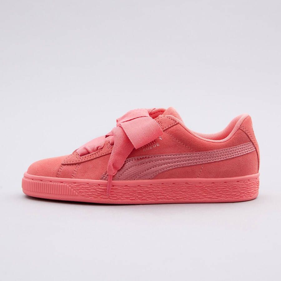 Puma suede 2024 heart jr